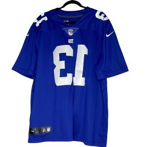 NFL NY Giants Odell Beckham Jr. #13 Blue/White Size XXL Nike